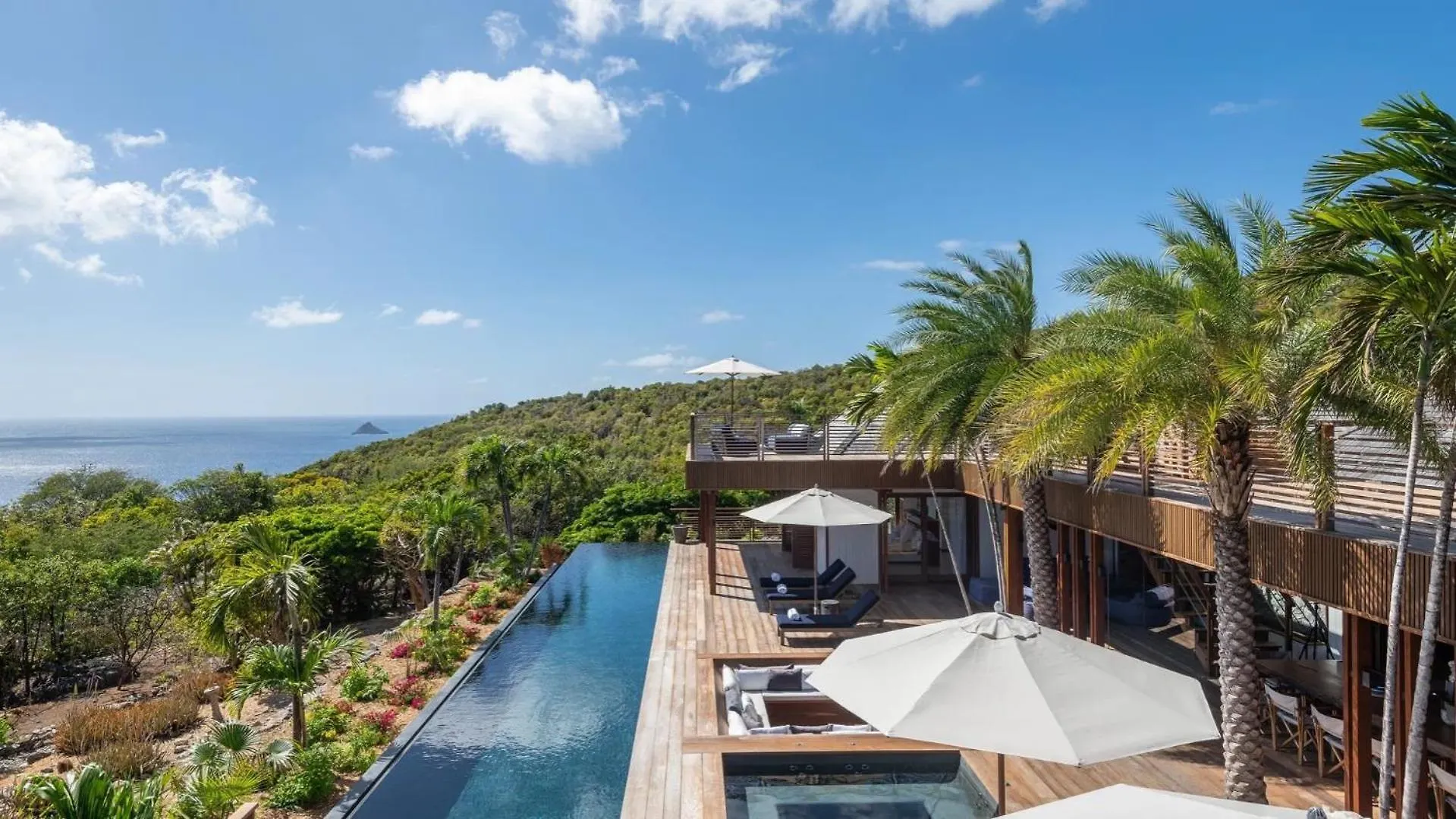 فيلا Tropical Retreat With Private Infinity Pool غوستافي 0*,  سانت بارتيليمي