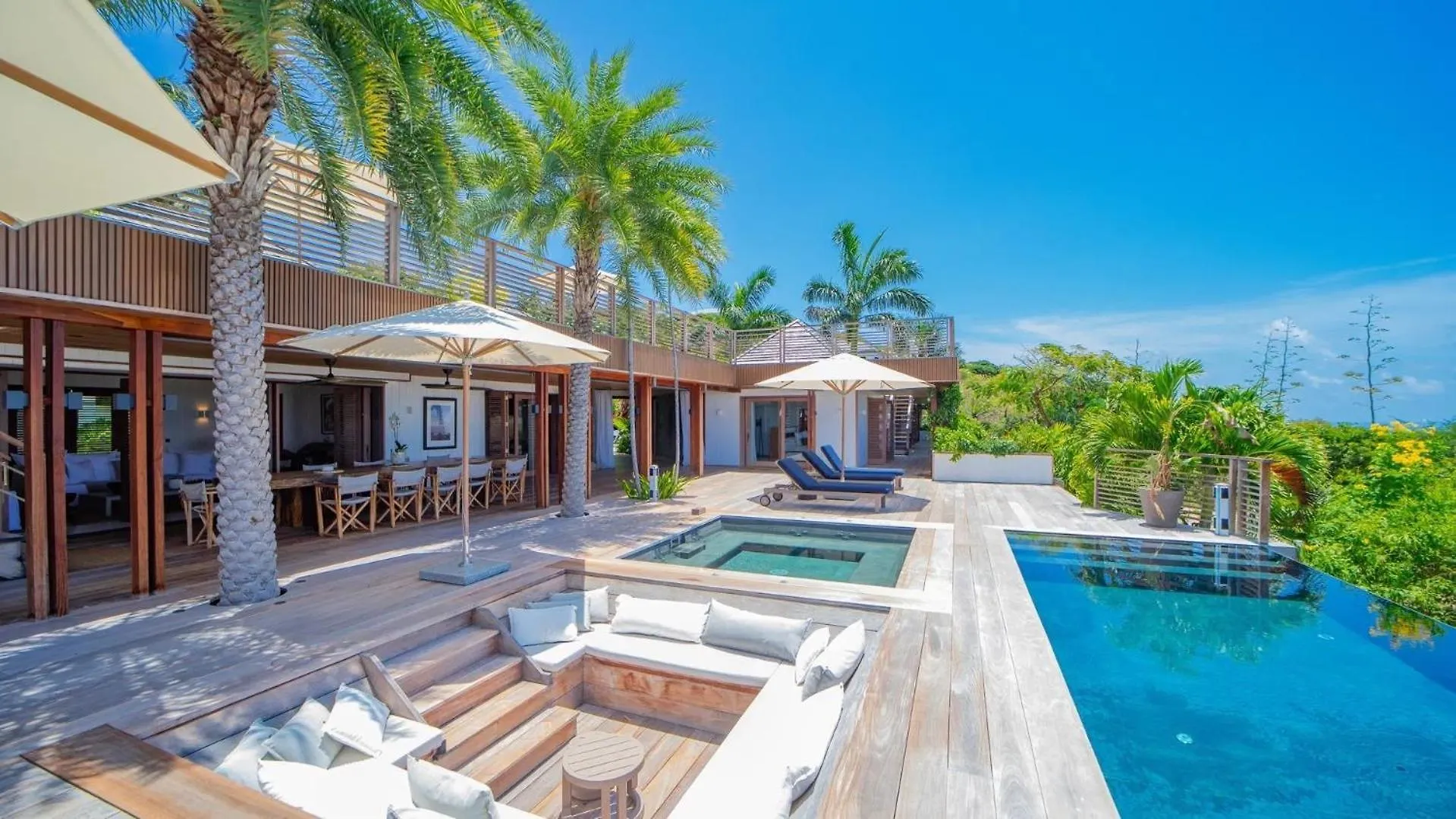فيلا Tropical Retreat With Private Infinity Pool غوستافي 0*,  سانت بارتيليمي